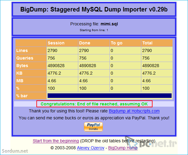 bigdump